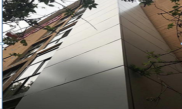 長沙涉外花園教學樓舊樓加裝電梯案例